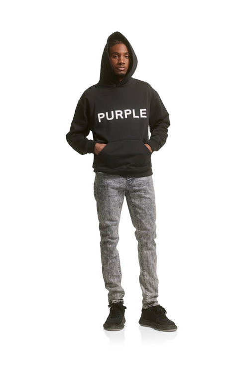 PURPLE BRAND P447-FHBC223 French Terry P/o Hoody Mens Apparel